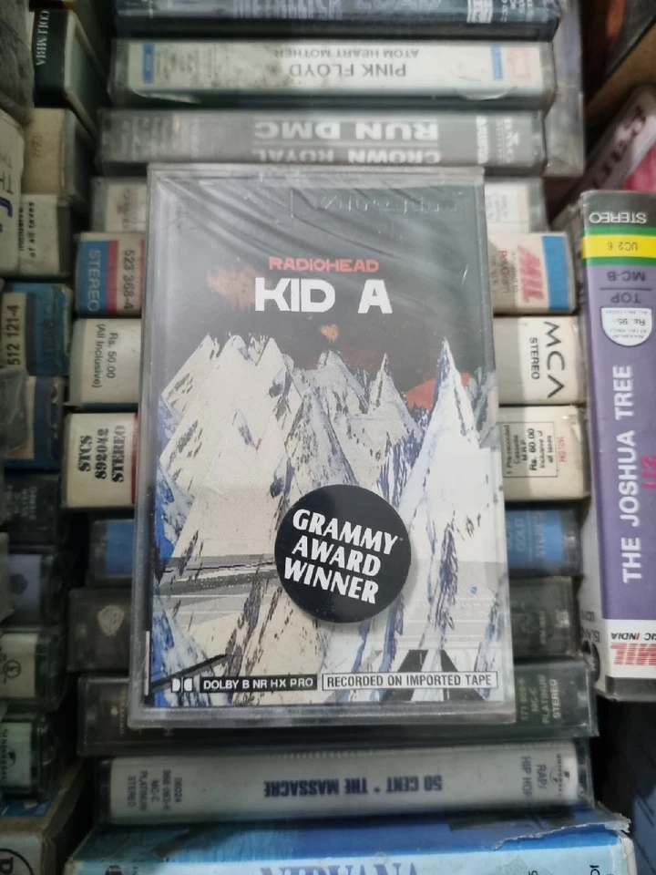 Radiohead Kid A INDIA PRESS Cassette SEALED  - Image 1 of 3