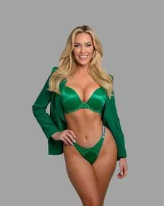 C511L PAIGE SPIRANAC GREEN BIKINI Foto, Magnet, Aufkleber, Poster, Schild - Bild 1 von 1