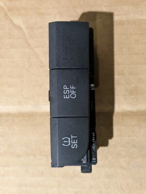 2009-2013 Audi A3 Quattro Conjunto de Pressão de Pneus e Interruptor de Botão ESP de Estabilidade Fabricante de Equipamento Original - Imagem 1 de 4