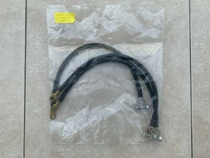 PK3 18" 450mm BATTERIE SCHWARZ ERDE NEGATIV POSITIV BLEI STARTERKABEL + KLEMME - Bild 1 von 1