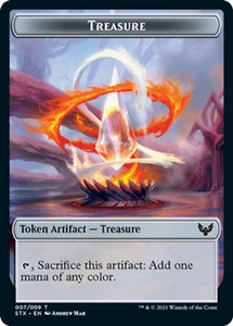 MtG Magic The Gathering Strixhaven: School Of Mages Token Cards x1 - Picture 1 of 9