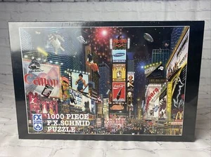 FX - SCHMID Puzzle Times Square - New York - 1000 Pieces New & Sealed - Picture 1 of 1