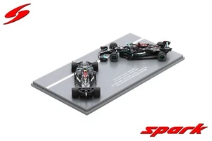 Spark model S7860 Mercedes F1 Abu Dhabi Gp 2021 Set Hamilton Bottas 1/43 - Foto 1 di 1