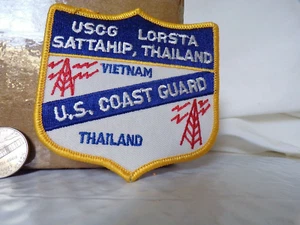 US COAST GUARD PATCH LORSTA SATTAHIP, THAILAND NOS - Picture 1 of 2