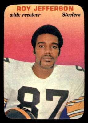1970 Topps Super Glossy Football #17 Roy Jefferson NM/MT *d8 - Image 1 of 2