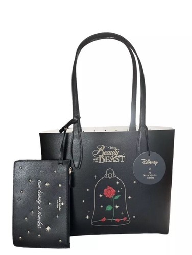 Borsa a mano Kate Spade X Disney La Bella e la Bestia piccola in pelle reversibile