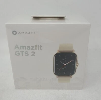 Amazfit GTS 2 Smart Watch, Android iPhone, Bluetooth Phone Call, Dessert Gold - Image 1 of 4