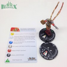 Heroclix Mage Knight: Resurrection set Solonavi Domineer #019 Uncommon w/card!