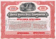 🔴 Personnalisé Faux United States Steel Stock Certificate - Nouveauté 🔴