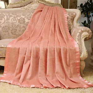 Coperte 100% grado A coperta seta gelso taglia letto king size spargi lenzuola lanci - Foto 1 di 12
