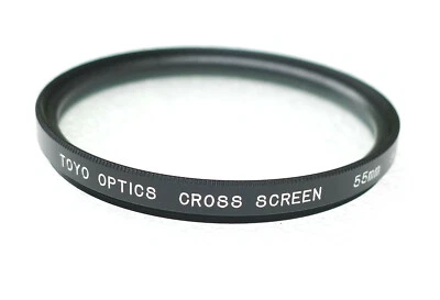 55mmToyo Cross Screen Filter - NEW - Image 1 of 4