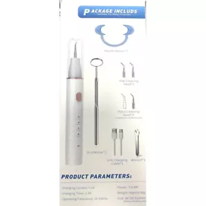 Electric Tooth Cleaner Ultrasonic Dental Scaler Tartar Plaque Calculus Remover - Picture 1 of 7