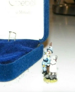VINTAGE OLSZEWSKI GOEBEL MINIATURES WIZARD OF OZ DOROTHY & SCARECROW 673-P W/BOX - Picture 1 of 6