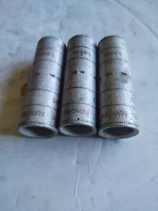 (3) BURNDY # YS34-L / COMPRESSION SLEEVE (500 KCMIL). - Picture 1 of 5