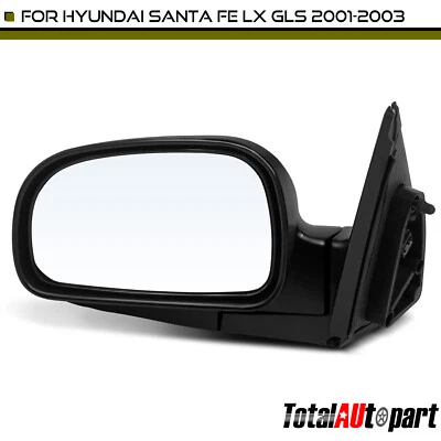 Espejo retrovisor con ajuste eléctrico manual plegable para Hyundai Santa Fe 2001 2002 2003 Foto 1 de 4