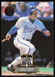 1993 Leaf #7 George Brett   - FREE SHIPPING