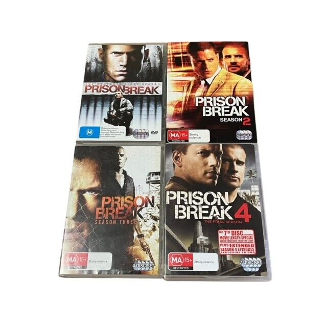 Prison Break Second Season 2 Complete - 6 X DVD Spanish English - 3t for  sale online