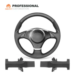 Genuine Leather Synthetic Suede Steering Wheel Cover for Lexus IS 300 2003-2005 - Foto 1 di 10