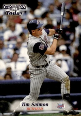 1998 Fleer Sports Illustrated #129 Tim Salmon L.O.T. Anaheim Angels - Image 1 of 2