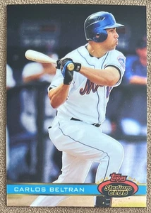 2008 Topps Chrome Trading Card History #TCHC45 Carlos Beltran New York Mets Card - Picture 1 of 2