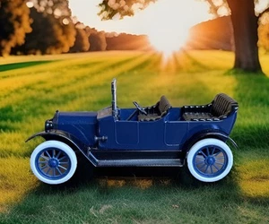 SpecCast Case 25 Model R Car ~ Dark Blue 1/18 Scale Special Edition #43A No Box - Picture 1 of 12