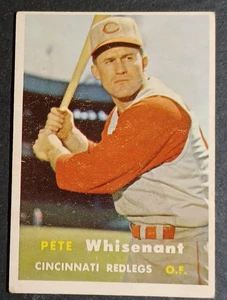 1957 Topps #373 PETE WHISENANT -VG+ - VERY NICE CARD - FREE SHIPPING -   SC-40 - Picture 1 of 2