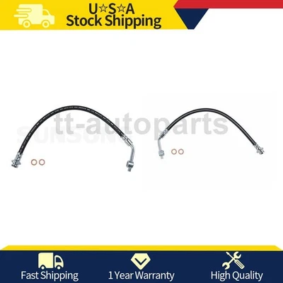 Manguera de línea de freno delantero Sunsong para Nissan Frontier 2000 2001 2002 2003 2004 1999 Foto 1 de 4