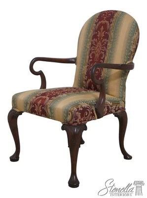 L71012: Sillón abierto KITTINGER Williamsburg caoba Foto 1 de 4