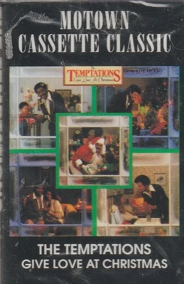 TEMPTATIONS Give Love At Christmas CASSETTE SEALED - Image 1 of 2