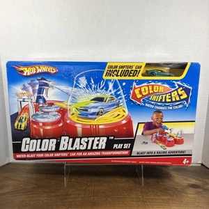 Hot Wheels Color Blaster Play Set 2008 N4443 nuovo con scatola cambi colore - Foto 1 di 14