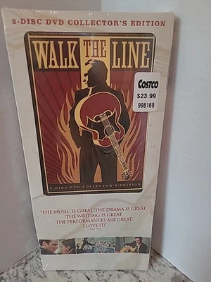Walk The Line DVD Joaquin Phoenix Reese Witherspoon 2-Disc Collectors Ed SEALED - Image 1 of 4