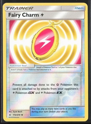 SM - Unbroken Bonds #172/214 Fairy Charm L Reverse Holo 22473 Foto 1 de 2