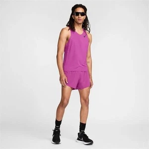 Nike AeroSwift Dri-FIT ADV Singlet Sz S Hot Fuch FN4231 518 P3 - Picture 1 of 13