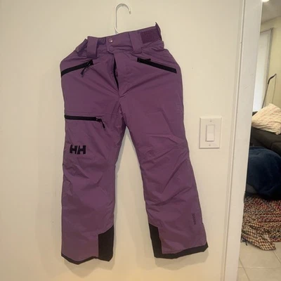 Pantalones de esquí para nieve Helly Hansen Junior Legendary púrpura talla 10 Foto 1 de 4