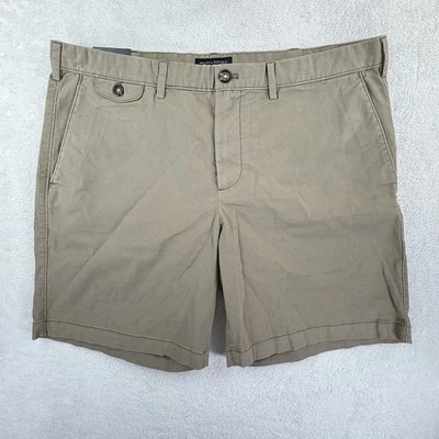Pantalones Cortos Chinos Ajustados Banana Republic Para Hombre 9" Bellota Talla 38 Nuevos con Etiquetas Algodón Foto 1 de 4