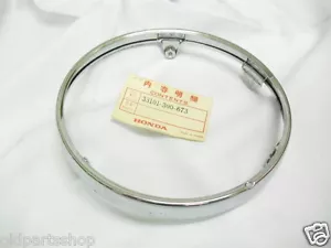 Honda CB450 CB500 CB550 CB750 GL1000 Headlight Rim NOS CB750Four 33101-300-673 - Bild 1 von 3