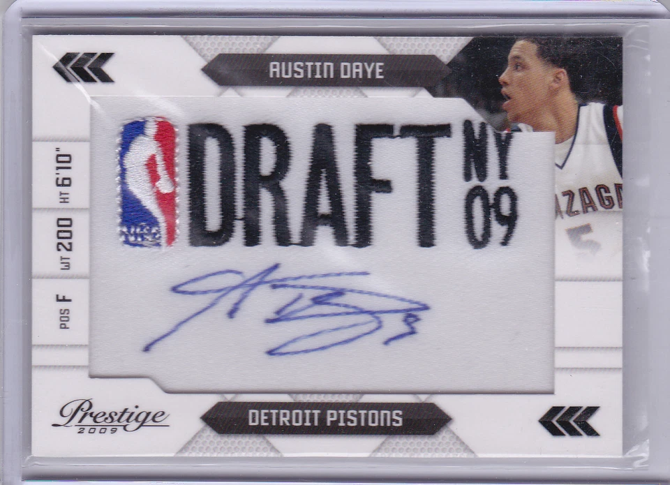2009-10 Prestige NBA Draft Class Autographs Logos #15 Austin Daye 090/125 - Image 1 of 1