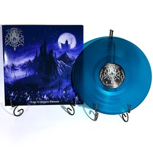 VARGRAV Reign In Supreme Darkness Gatefold LP Sea Blue Vinyl Satanic Warmaster - Picture 1 of 3