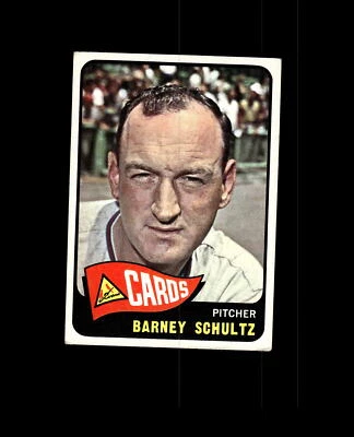 1965 Topps 28 Barney Schultz VG-EX #D1,370749 - Image 1 of 2