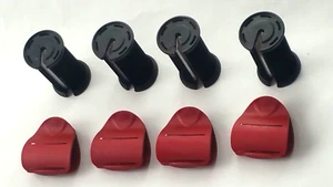 REMINGTON HEATED HAIR ROLLERS SPARES REPLACEMENTS 4 ROLLERS 4 CLIPS Model H9096 - Picture 1 of 5