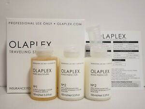 OLAPLEX TRAVELING STYLIST KIT - 3pc kit (#1 one bottle #2 two bottles)