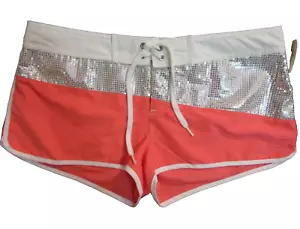OP Women's Size L/G (11-13) Boardshort Cover Up Shorts NWT - Picture 1 of 6