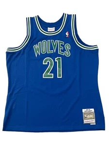 Minnesota Timberwolves Kevin Garnett Mitchell & Ness 1995-96 Jersey 2XL Swingman - Picture 1 of 9