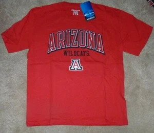 NEW NCAA Arizona Wildcats T Shirt Youth Boys L 10 12 -Alt Red - NEW NWT - Picture 1 of 1