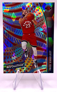 2020-21 Panini Revolution Fred VanVleet #'d 45/50 Cubic Raptors No.34