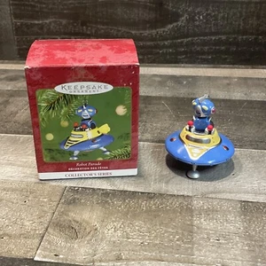 Hallmark - Keepsake Ornament - Collectors Series - Robot Parade-Tin-#2 - 2001 - Picture 1 of 11