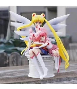 SAILOR MOON CHIBIUSA ACTION FIGURE 14cm STATUA DA COLLEZIONE ANIME MANGA COLECT. - Foto 1 di 4