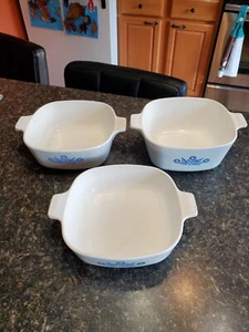 Corning Ware 3er Set Auflaufformen ohne Deckel - Bild 1 von 6