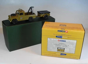 Corgi Classics 1/43 Land Rover Winch & 2 Wheel Trailer Army OVP #7894 - Bild 1 von 4