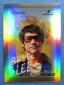 2024 Keepsake Bruce Lee Kaleidoscope Edition Painting Refractor Card #162 - Picture 1 of 2